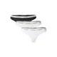 Calvin Klein Underwear Tangice svetlo siva / črna / bela / off-bela