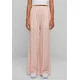 Womens Viscose Resort Pants - Pink