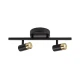 Rabalux Spot lampa Kadir, LED, 6W, 4000K, IP44, Crno-zlatna
