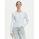 Tommy Jeans Pletena jopica DW0DW23458 Svetlo modra Regular Fit