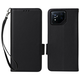 Etui Litchi Wallet za Asus ROG Phone 8 Pro - črn