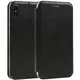 MCLF11-HUAWEI Nova 5T * Futrola Leather FLIP Black (299)