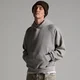 Cropp - Pulover s kapuco spranega videza - light grey