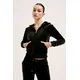 Juicy Couture Ženski duks sa kapuljačom Robertson, Crni