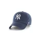 Bombažna bejzbolska kapa 47 brand MLB New York Yankees mornarsko modra barva, B-RGW17GWS-NY