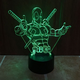Gentilis Deadpool RGB Led Lampa