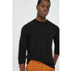 Volnen pulover United Colors of Benetton moški, črna barva,