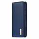 Elegantna torbica Wallet Shell za iPhone 11 Pro od prave kože-plava