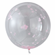 ginger ray® veliki baloni s konfetima pink