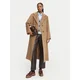 Weekend Max Mara Volneni plašč Bronte 2625016112 Svetlo rjava Regular Fit