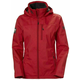 Helly Hansen W Crew Hooded Jacket Red XS