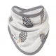 AKUKU A1513 Velcro Bib-Šal Ježki