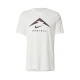 NIKE Funkcionalna majica TRAIL temno rjava/bela