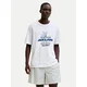JACK & JONES Majica JJGRADIENT  mornarska / svetlo modra / bela