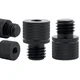 shumee Redukcijski tulec M12 na 1/4 stativ iz aluminija, črne barve, 23 mm
