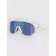 BLIZ Active Eyewear Hero Matte White Sunglasses smoke w blue mutli