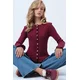 Trend Alacati Stili Ženska bluza Alc-X14533, Bordo