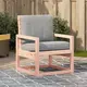 Vidaxl vidaXL Vrtni stol, 57,5 x 63 x 76 cm, les duglazije