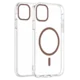 Transparent Color Ring MagSafe maska za iPhone 11 Pro Max – Zlatna
