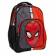 slomart šolski nahrbtnik spider-man rdeča črna 32 x 15 x 42 cm