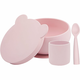 Minikoioi Dining Set BLW I set pribora za jelo Pinky Pink