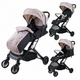 Jungle Kolica Quad sa navlakom Beige Patern 0m+