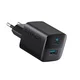 ANKER 323 33W USB-C zidni punjač 2-porta (USB-A i USB-C), crni