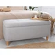 Atelier del Sofa Tabure 100x45x41cm, Svetlosivo