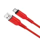 Hoco Kabel USB A na USB C Hoco QC 3A, 1 m, X59, rdeč