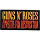 Guns N Roses Appetite for Destruction Našitek za šivanje
