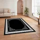 Conceptum Hypnose Tepih HM-CRP25-20, Pravougaoni, 160x230 cm, Crno-beli