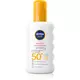 Nivea Sun Protect & Sensitive zaštitni sprej za sunčanje SPF 50+ 200 ml