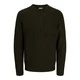 JACK & JONES Pulover JJJames temno rjava