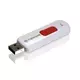 Transcend 4GB USB JetFlash 530, Retractable (White/Red) - TS4GJF530