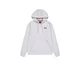 ALPHA INDUSTRIES Majica svetlo siva/temno siva/oranžna/bela