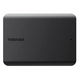 Toshiba Canvio Basics 2022 prenosni disk, 2 TB, USB 3.2, črn (HDTB520EK3AA)