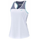 Majica kratkih rukava za djevojčice Babolat Play Tank Top Girl - white/blue heather