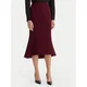 ACCESS FASHION Midi krilo 54-6027-168 Bordo rdeča Regular Fit