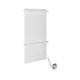 Sapho - Električni sušač peškira ELMIS 120W 80x40 cm mat bela