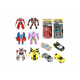 Teddies Transformer avto/robot iz plastike 10cm mešanica barv v plastični škatli 5x10,5cm