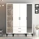 Hanah Home HANAH HOME Kumsal PTR - White garderobna omara, (20869660)