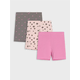 Sinsay - Kratke biciklističke 3 pack - pastelno roze
