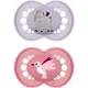 MAM Original 6+ months duda Purple/ Pink 2 kos