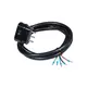 COMMEL (c0715) priključni strujni kabl trofazni 16A 400V 2m crni