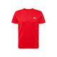 ALPHA INDUSTRIES Majica Small Logo, rdeča