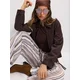 Sinsay - Prugaste wide leg pantalone sa viskozom - šareno
