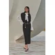 Trendyol Modest Ženska haljina Tctss26Kf00004, Crna