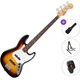 Fender Standard Jazz Bass LRL Standard SET 3-Color Sunburst Električna bas kitara