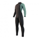 Mystic Obleka MARSHALL 4-3 Frontzip - Black-Green