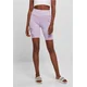 Womens High Waist Tech Mesh Cycle Lilac Shorts